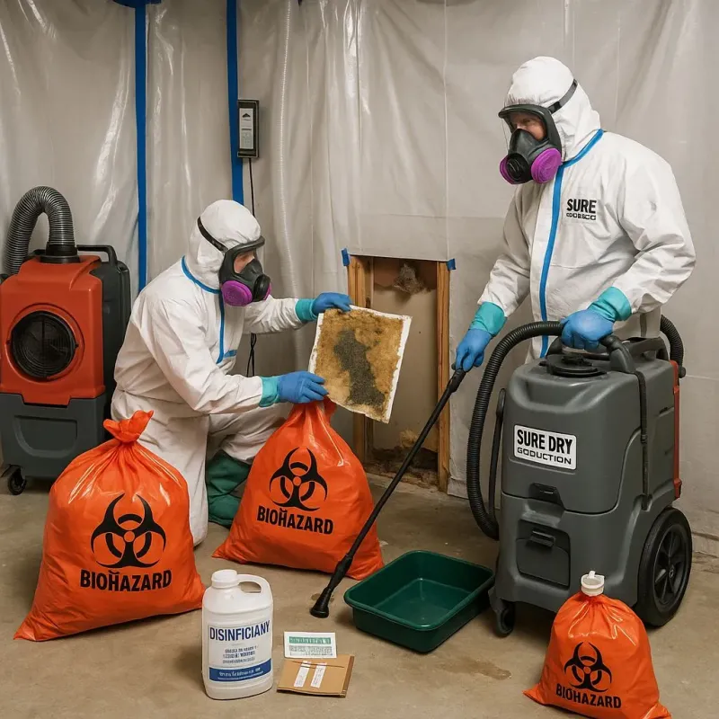 Contaminated Water Handling Protocols process in Ohio County, IN