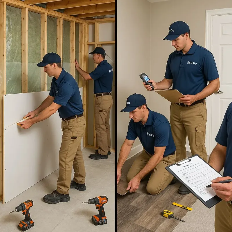 Repairs and Reconstruction process in Ohio County, IN